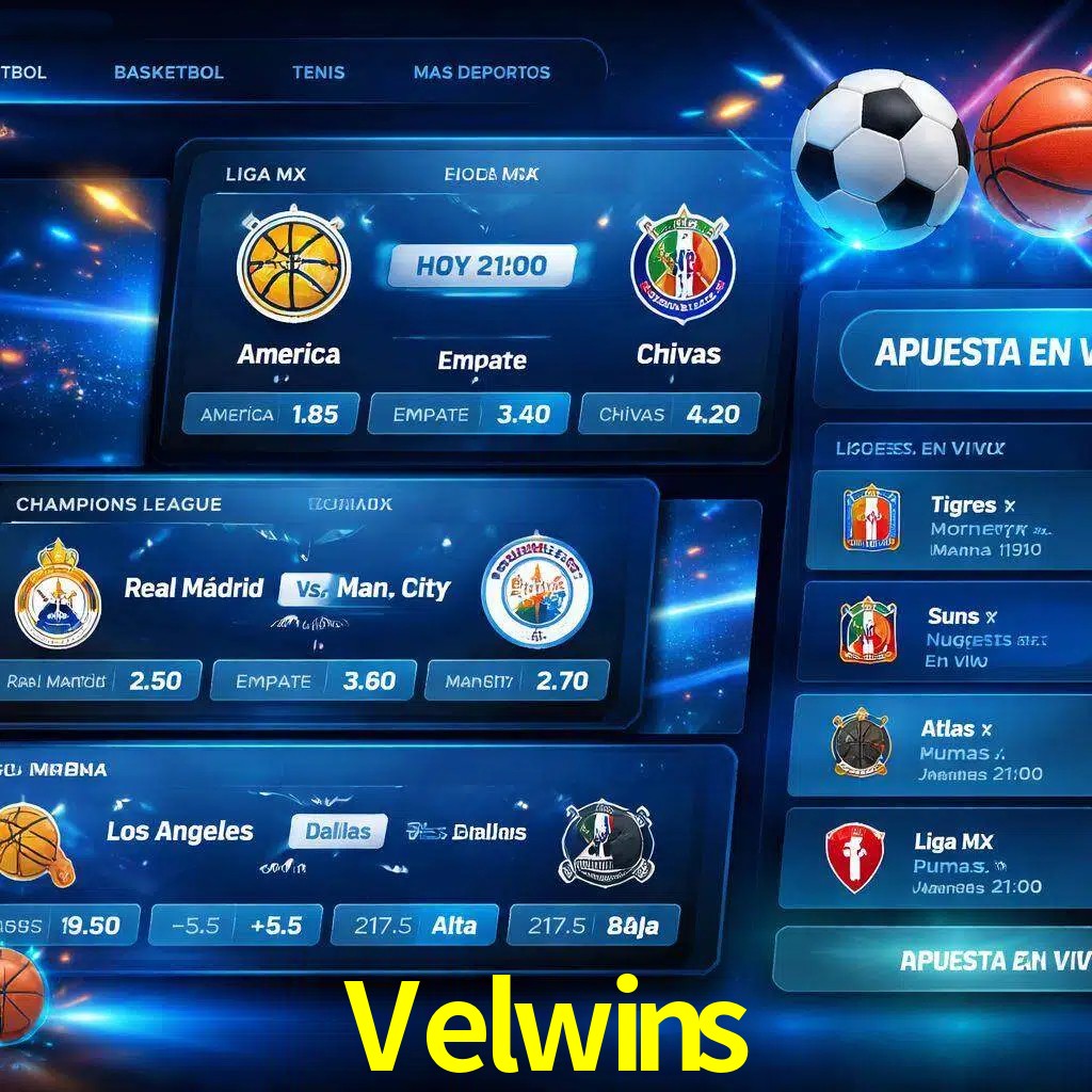 Mercados de apuestas deportivas Velwins para jugadores en México